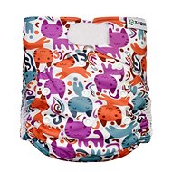 T-TOMI AIO Changing Set Velcro, Cats - Nappies