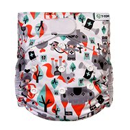 T-tomi AIO Velcro fastener set, Knights - Nappies