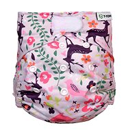 T-tomi AIO Velcro fastener set, Forest - Nappies