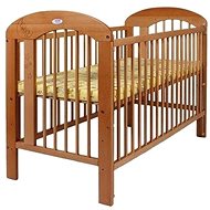 New Baby Natalie with Pull-out Side - Beech - Cot