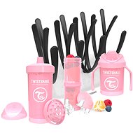 TWISTSHAKE Set of bottles with drain - pink - Kit