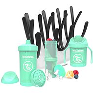 TWISTSHAKE Set of bottles with a drain - green - Kit