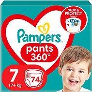 PAMPERS Pants, size 7 (74pcs) - Mega Pack - Nappies