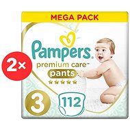 PAMPERS Premium Pants Mega Box,size 3 (224pcs) - Nappies