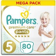 PAMPERS Premium Pants Mega Box 5-ös méret (80 db) - Bugyipelenka
