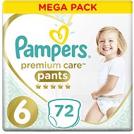 PAMPERS Premium Pants Mega Box, size 6 (72pcs) - Nappies