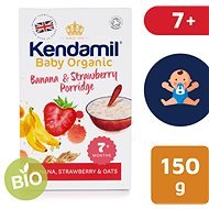 Kendamil Bio/Organic Porridge Banana & Strawberry 150g - Dairy-Free Porridge