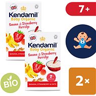 Kendamil Bio/Organic Porridge Banana & Strawberry 2 × 150g - Dairy-Free Porridge