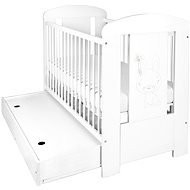New Baby Rabbit with Drawer - White - Cot