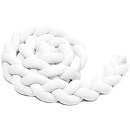 T-tomi Knitted cushion 180 cm, white - Crib Bumper