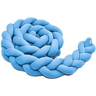 T-tomi Knitted cushion 180 cm, blue - Crib Bumper