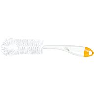 NUK Bottle Brush 2-in-1 - Yellow - Brush for Cleaning Feeding Bottles