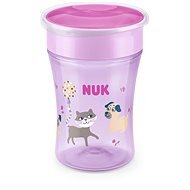 NUK Magic Cup with Cap 230ml - Pink, mix of motives - Baby cup