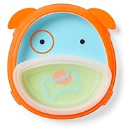 Skip Hop Zoo 2-in-1 - Plate and Bowl - Doggy - Children's Dining Set