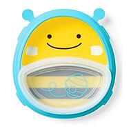 Skip Hop Zoo 2-in-1 - Plate and Bowl - Bee - Children's Dining Set