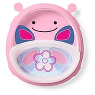 Skip Hop Zoo 2-in-1 - Plate and Bowl - Butterfly - Children's Dining Set