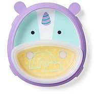 Skip Hop Zoo 2-in-1 - Plate and Bowl - Unicorn - Children's Dining Set