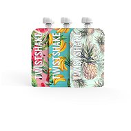 TWISTSHAKE Refillable Pouch 3 × 100ml - Baby food pouch