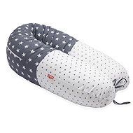 SCAMP Kojící polštář stars grey - Kojicí polštář