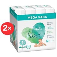PAMPERS Pure Protection size 1 (280 pcs) - Baby Nappies