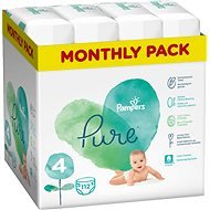 PAMPERS Pure Protection Size 4 (112 pcs) - Baby Nappies