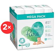 PAMPERS Pure Protection size 4 (224 pcs) - Baby Nappies