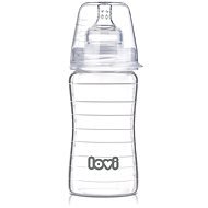 LOVI Bottle Diamond Glass 250ml - Baby Bottle
