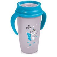LOVI Cup 360° ACTIVE 350ml with Handles INDIAN - Blue - Baby cup
