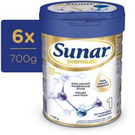Sunar Premium 1 Infant Milk, 6×700g - Baby Formula