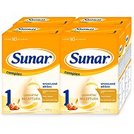 Sunar Complex 1 infant formula, 4×600 g - Baby Formula
