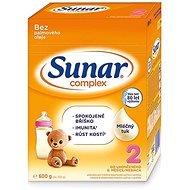 Sunar Complex 2 pokračovacie dojčenské mlieko 600 g - Dojčenské mlieko