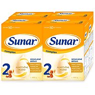 Sunar Complex 2 follow-up baby milk, 4×600 g - Baby Formula