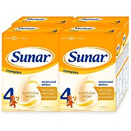 Sunar Complex 4 toddler milk, 4×600 g - Baby Formula