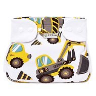 T-tomi Abduction Nappies - Briefs, Diggers (3-6kg) - Abduction Nappies