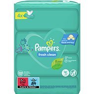 PAMPERS Fresh Clean XXL 4×80pcs - Baby Wet Wipes