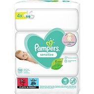 PAMPERS Sensitive XXL 4×80pcs - Baby Wet Wipes