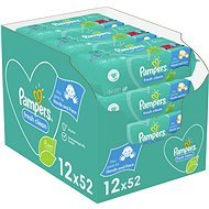PAMPERS Fresh Clean 12×52pcs - Baby Wet Wipes