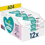 PAMPERS Sensitive 12×52 pcs - Wet Wipes
