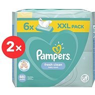 PAMPERS Fresh Clean XXL 12x 80 db - Popsitörlő