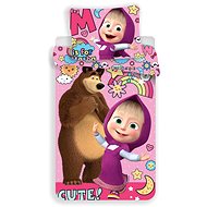 Jerry Fabrics Bed Linen - Masha and Bear 140×200cm - Children's Bedding