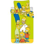Jerry Fabrics ágyneműhuzat - The Simpsons Family "Green" - Gyerek ágyneműhuzat