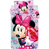 Jerry Fabrics povlečení do postýlky - Minnie pink baby - Dětské povlečení
