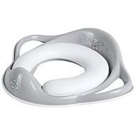 Maltex WC Adapter with Teddy Bear Handles - Grey - Children's toilet training seat
