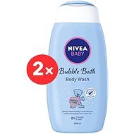 NIVEA Baby Cream Bath 2× 500 ml - Gyerek habfürdő