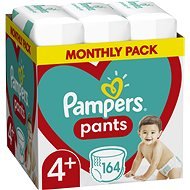 Pampers Pants Maxi+ size 4+ (164pcs) - monthly pack - Nappies