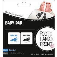 Baby Dab Colour for Children's Prints - Blue, Grey - Print Set