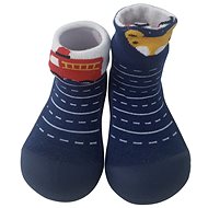 ATTIPAS Two Face Navy size M - Baby Booties