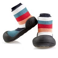 ATTIPAS Rainbow Black size S - Baby Booties