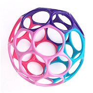 Oball hračka 10 cm 0 m+, ružovo-fialová - Hračka pre najmenších