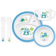 BAYBY Melamine Blue Dinner Set - Dish Set